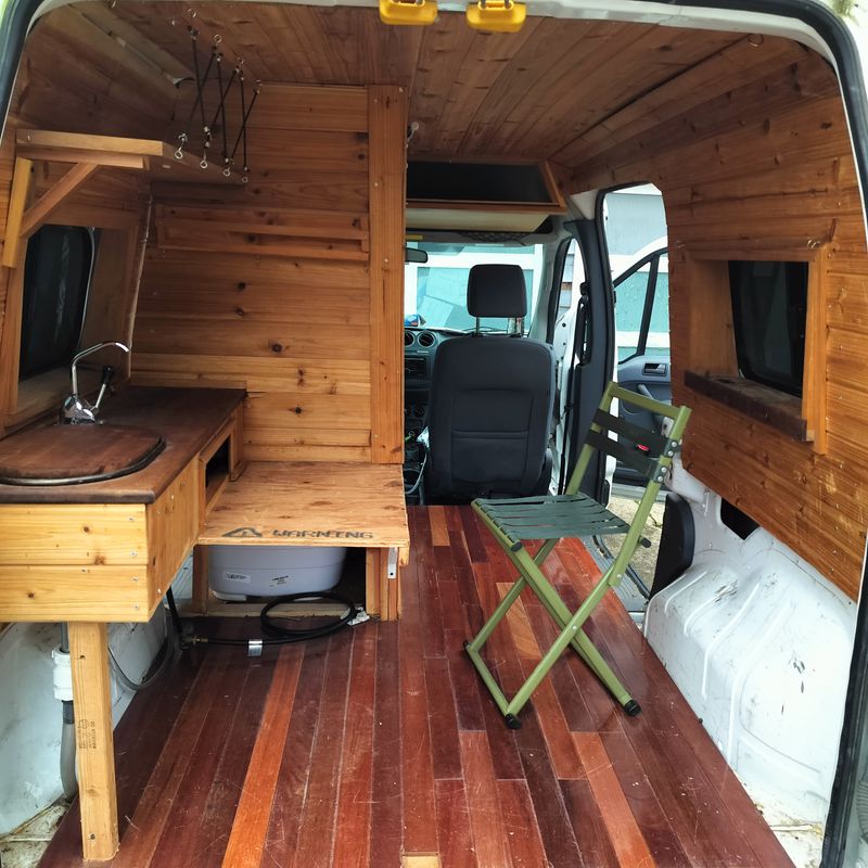 Picture 1/10 of a 2010 low miles Transit Connect camper van for sale in Eugene, Oregon