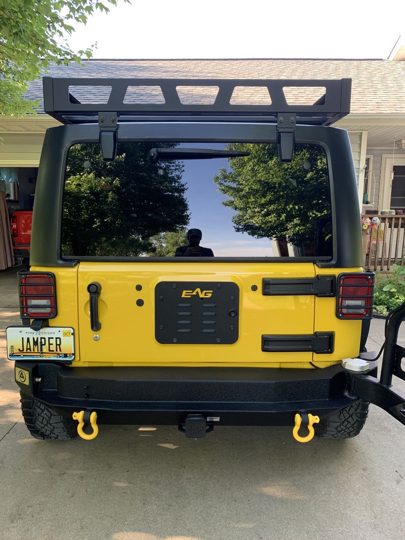 Picture 6/32 of a Jeep Wrangler Unlimited X overland/camper build for sale in Union City, Michigan