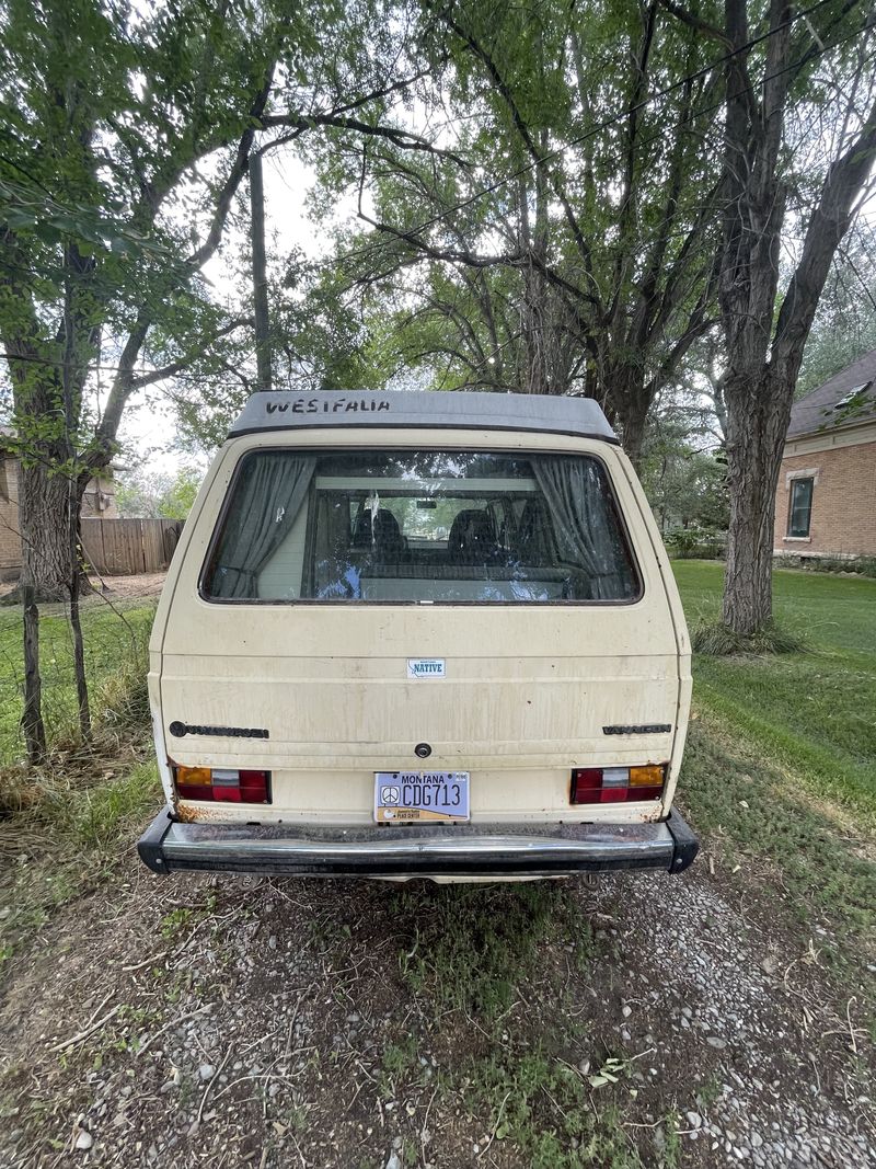 Picture 3/13 of a 1984 Volkswagen westfalia price drop  for sale in Goshen, Utah