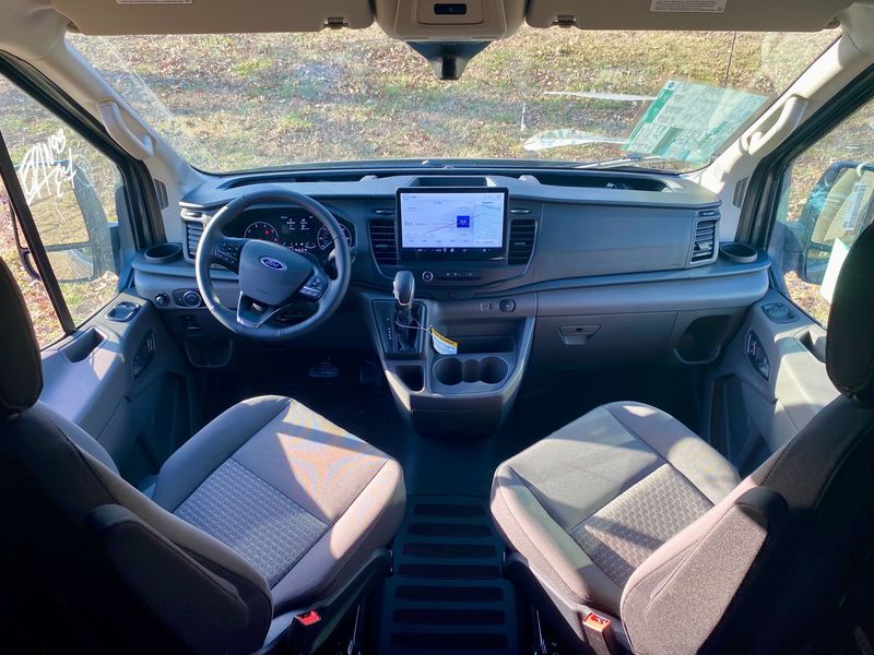 Picture 2/3 of a 2023 NEW Avalanche Gray AWD Ford Transit 250 High-Roof for sale in Fayetteville, Arkansas