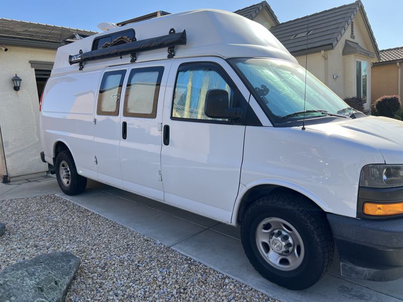 Camper Van For Sale: 2020 Chevrolet Express 2500 Camper Van Low Low Mi - Technical View
