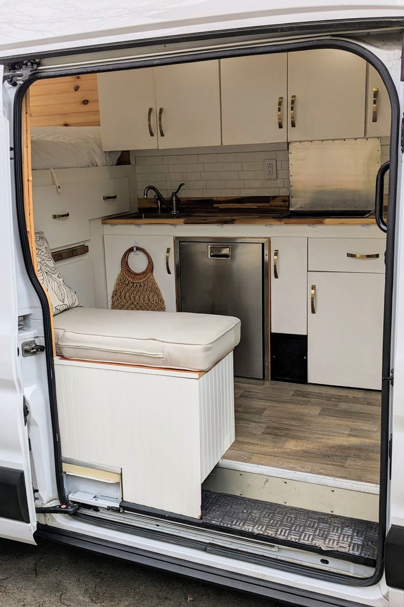Picture 1/18 of a Fully equipped 2019 Ford Transit 250 High Roof Camper Van for sale in Seattle, Washington