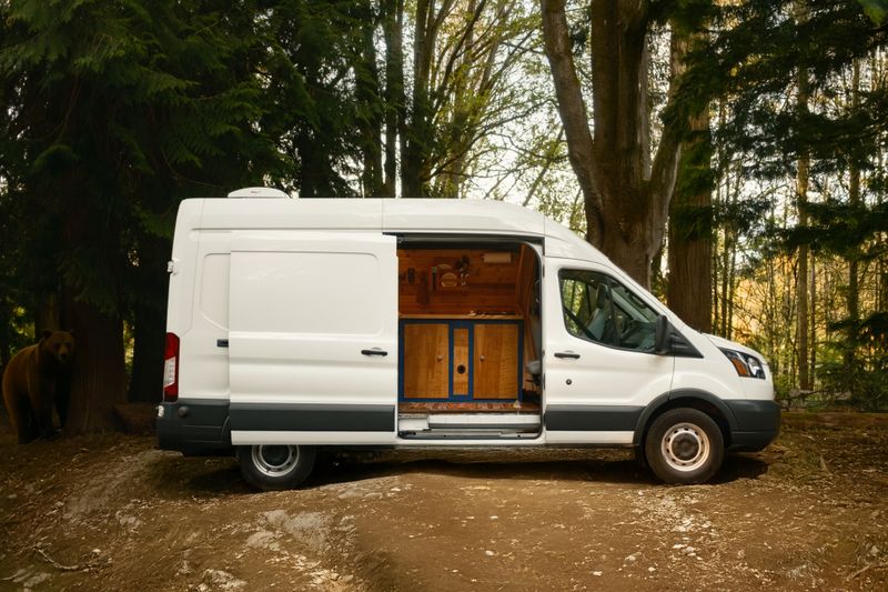 Picture 1/11 of a 2017 Ford Transit 250 High Roof for sale in Seattle, Washington