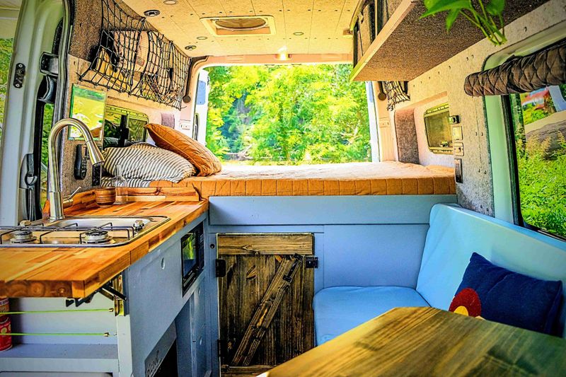 Picture 2/16 of a Sprinter Off Grid Solar Camper Van **Financing Available** for sale in Asheville, North Carolina