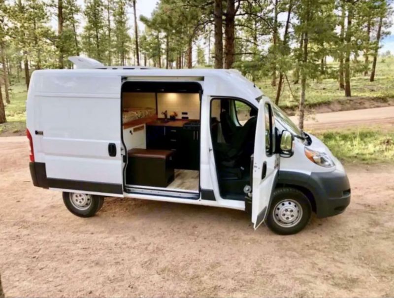 Picture 2/12 of a 2018 Dodge Promoaster 136" High Roof Campervan for sale in Edgecomb, Maine