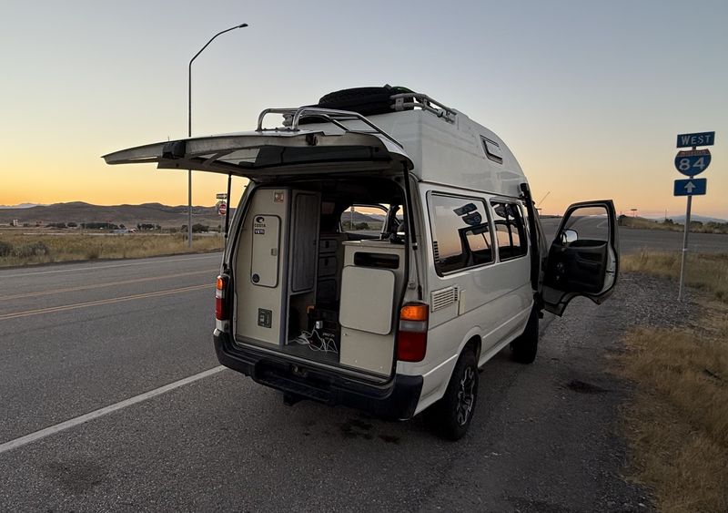 Picture 5/22 of a 1996 Toyota Hiace campervan for sale in Santa Cruz, California