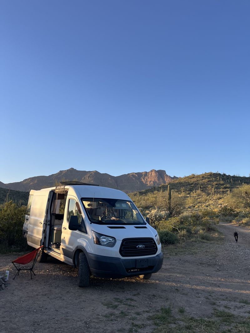 Picture 2/13 of a 2018 Ford Transit Camper Van (medium roof) for sale in San Diego, California
