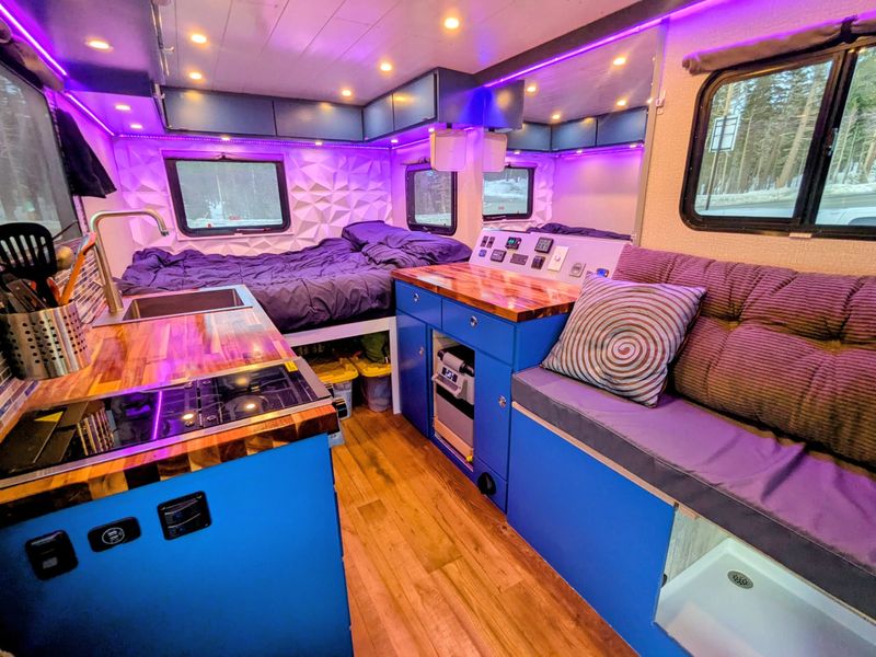 Picture 2/24 of a Blizzard-Proof ski van! Jan 26' Build. Shower works in -15°! for sale in San Diego, California
