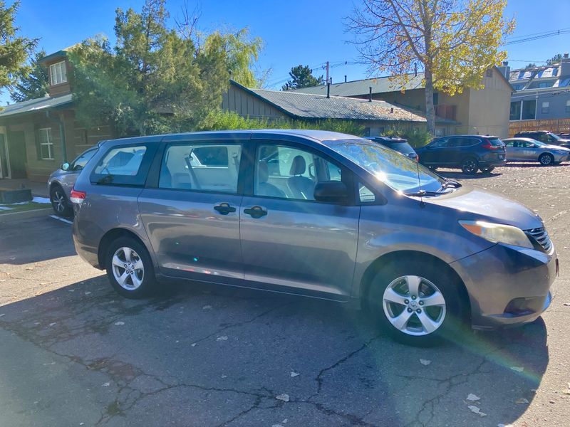 Picture 1/16 of a 2011 Toyota Sienna 4 cyl. Camper conversion for sale in Boulder, Colorado