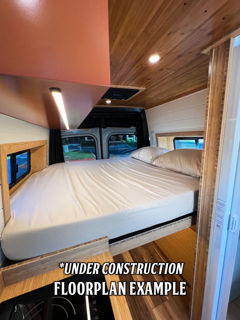 Picture 4/16 of a AWD 19ft Mercedes Campervan New, Indoor Shower, A/C, Heater for sale in Rancho Cordova, California