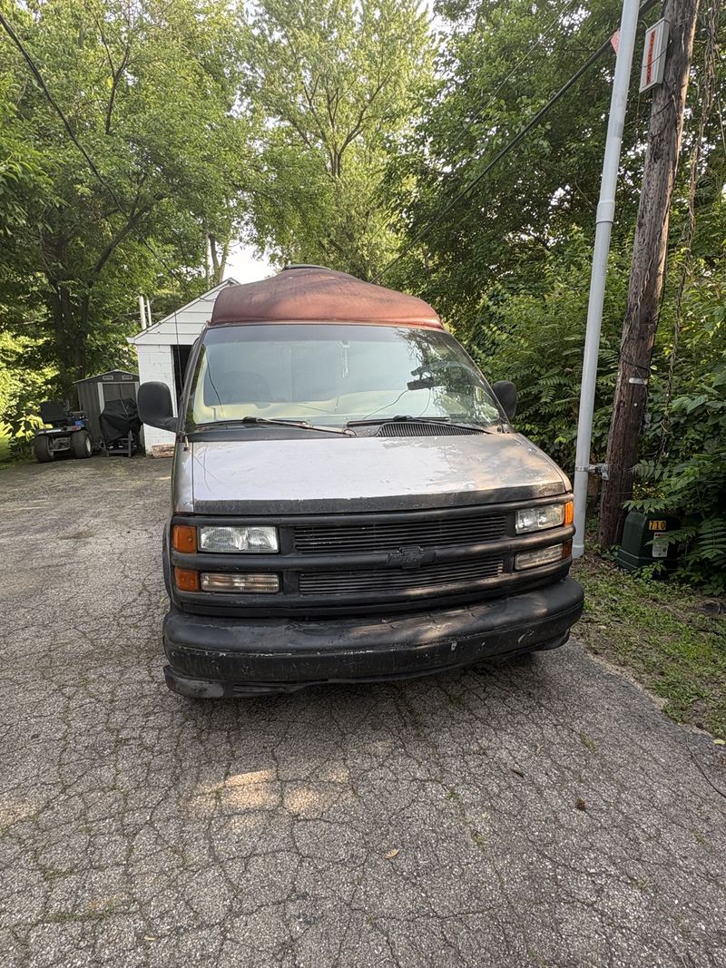 Picture 4/27 of a Off-grid Solar Powered 2002 Chevy Express Camper Van for sale in Indianapolis, Indiana