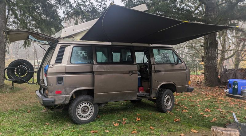 Picture 2/35 of a 86 VW Vanagon syncro westfalia weekender with Subaru engine for sale in Olympia, Washington