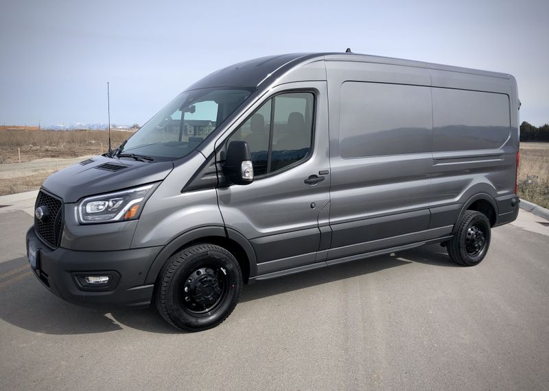 Picture 2/12 of a 2022 AWD Ford Transit 250 Ecoboost Medium Roof  for sale in Whitefish, Montana