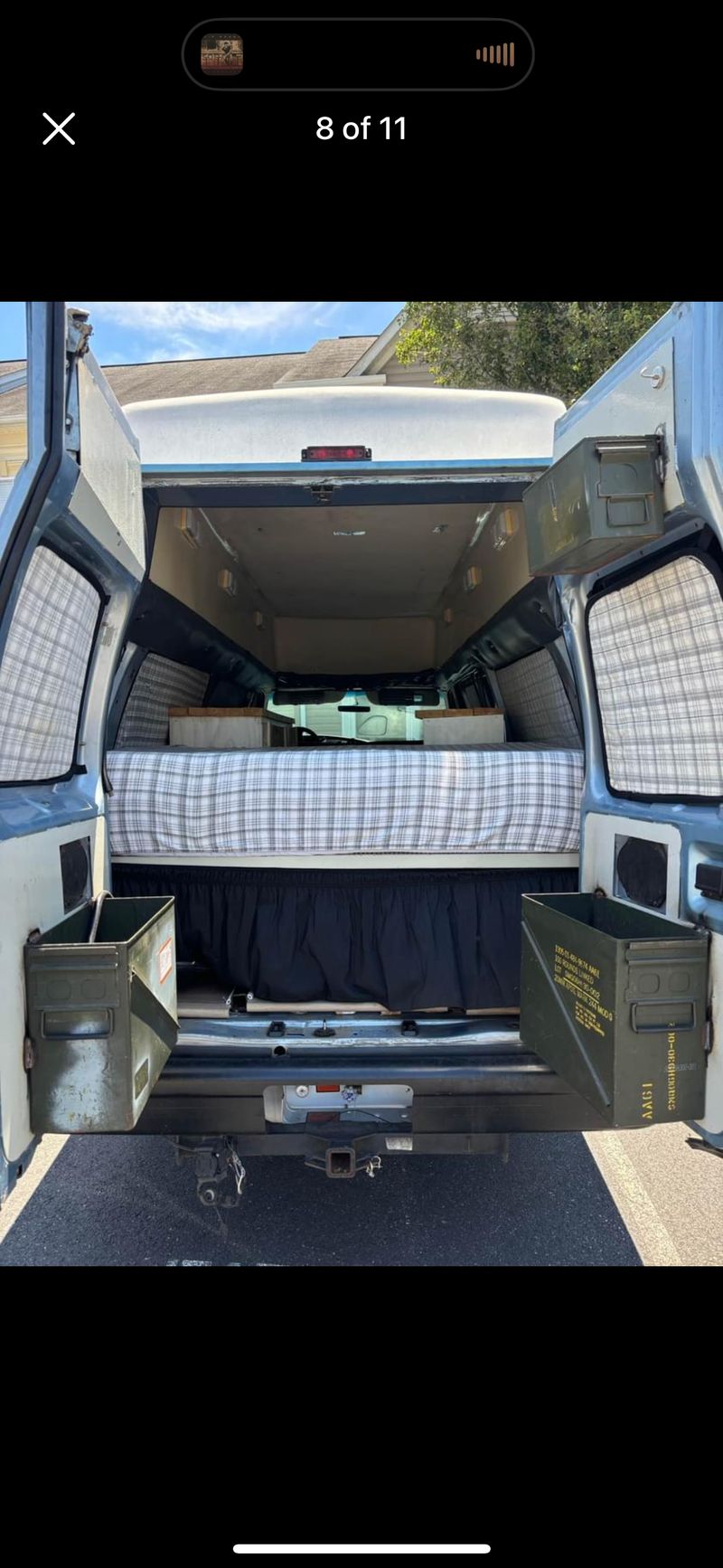 Picture 2/9 of a 7.3 Diesel Minimalist Van with 2in lift  for sale in King George, Virginia