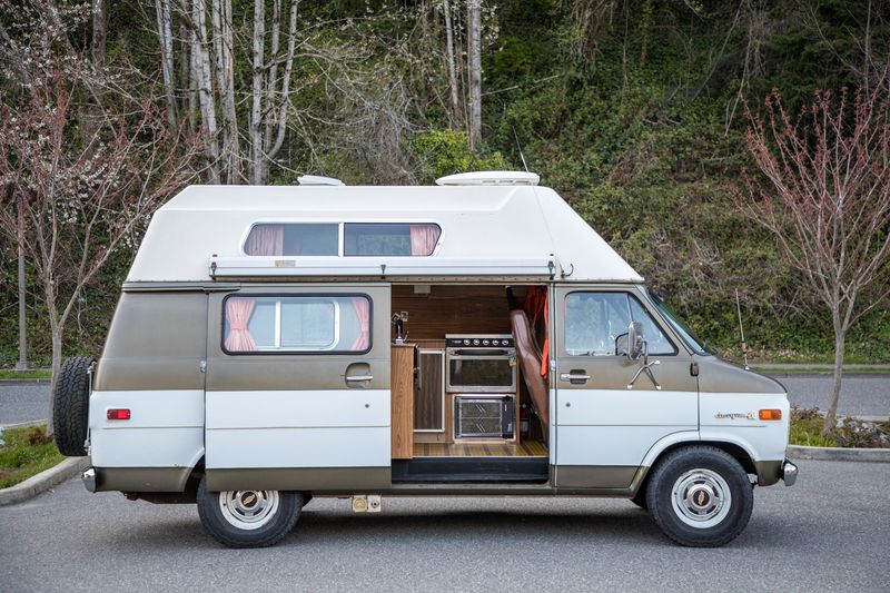 Picture 1/22 of a 1976 Cherolet G20 Camper Van - Excellent Condition! for sale in Bellingham, Washington