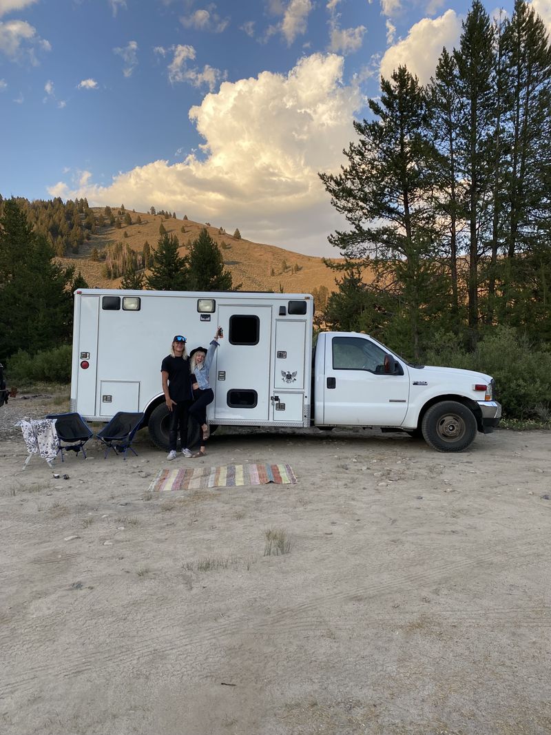 Picture 1/12 of a 2003 F350 6.0L Coverted Ambulance for sale in Salt Lake City, Utah