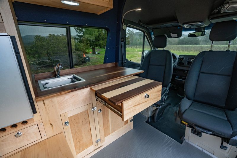 Picture 4/9 of a 2022 Mercedes-Benz 144 high roof sprinter van for sale in Dana Point, California