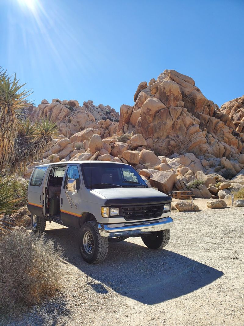 Picture 3/6 of a 1995 Ford Econline turbo diesel van for sale in National City, California