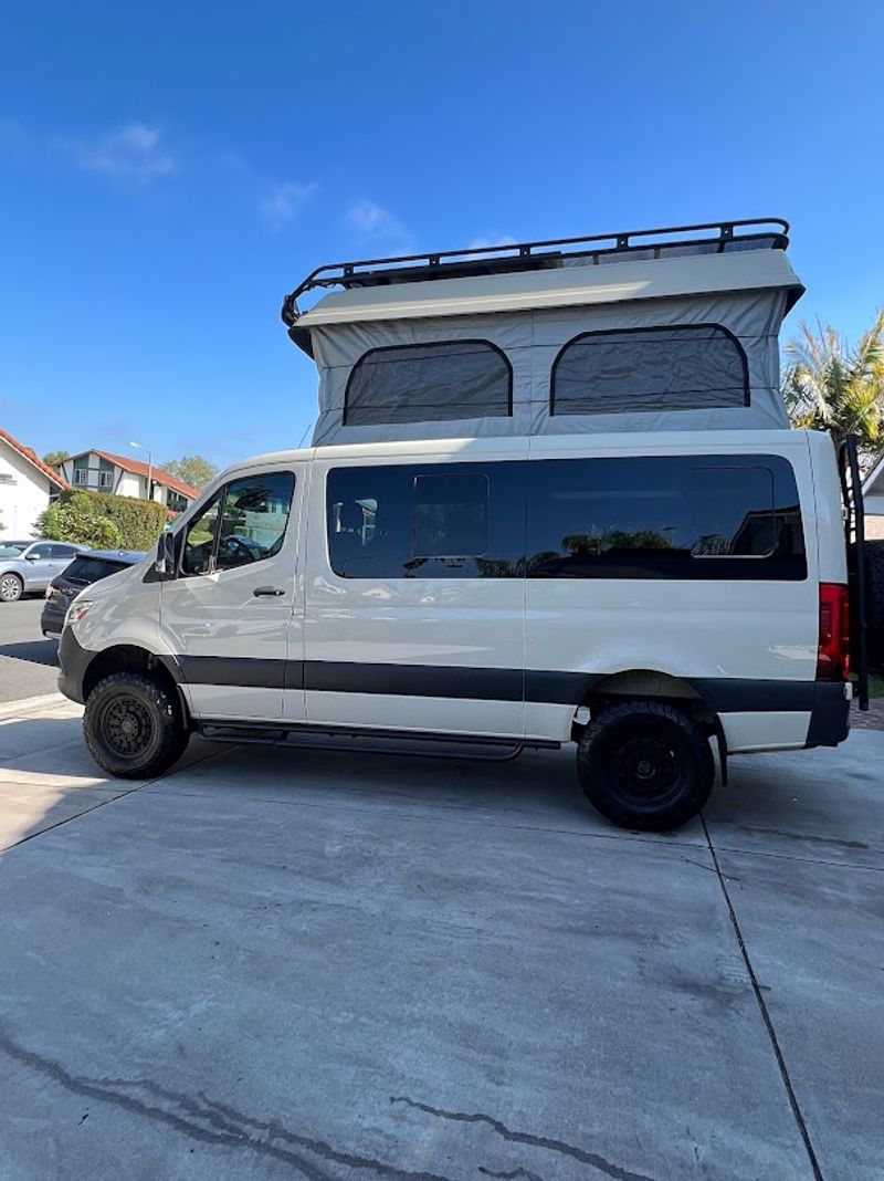 Picture 2/25 of a 2020 Sprinter 4WD Crew Van with Pop Top Low Miles for sale in San Diego, California