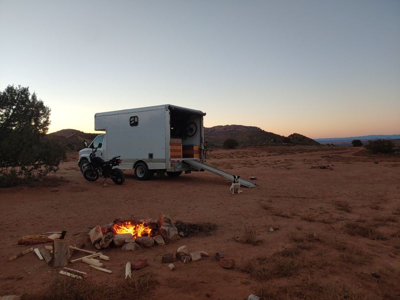 Picture 1/20 of a 2006 Ford E450 conversion van / motorcycle hauler for sale in Gunnison, Colorado