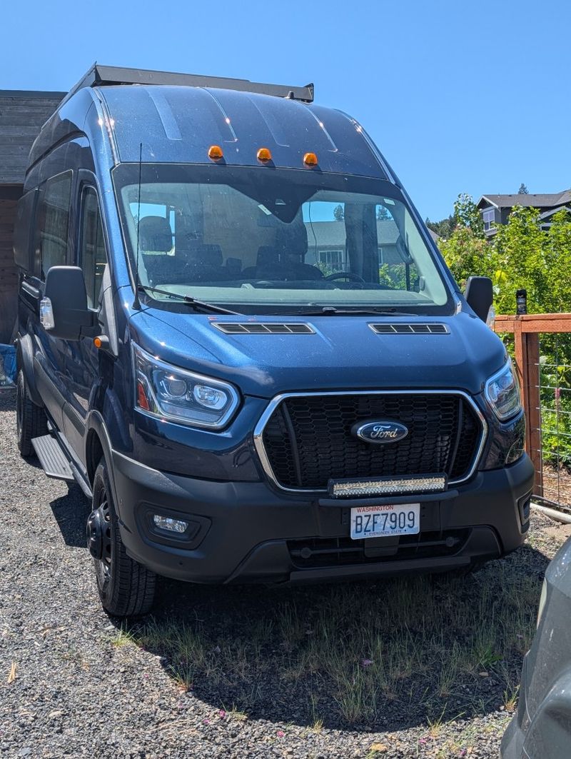 Picture 5/24 of a 2021 AWD FORD TRANSIT CREW VAN 21K MILES PARTIAL BUILDOUT for sale in White Salmon, Washington