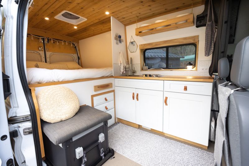 Picture 1/17 of a 2018 High Roof Ford Transit 250 Camper for sale in Leavenworth, Washington