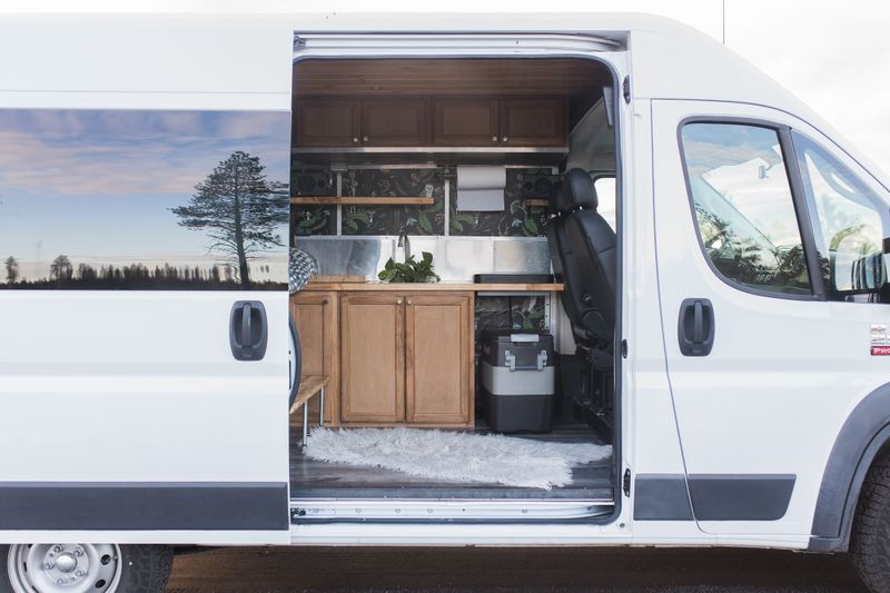 Picture 1/12 of a Ram Promaster High-roof 2500 2018 (16 K miles) camper van for sale in Bend, Oregon