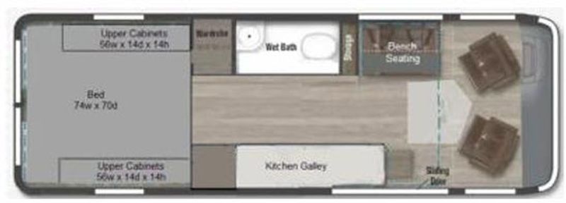 Picture 4/18 of a 2019 Mercedes Sprinter 170 wheel extended 29k for sale in Sarasota, Florida