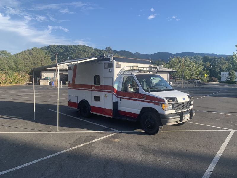 Picture 1/22 of a 1993 Ford E-350 Ambulance Camper, type III for sale in Woodacre, California