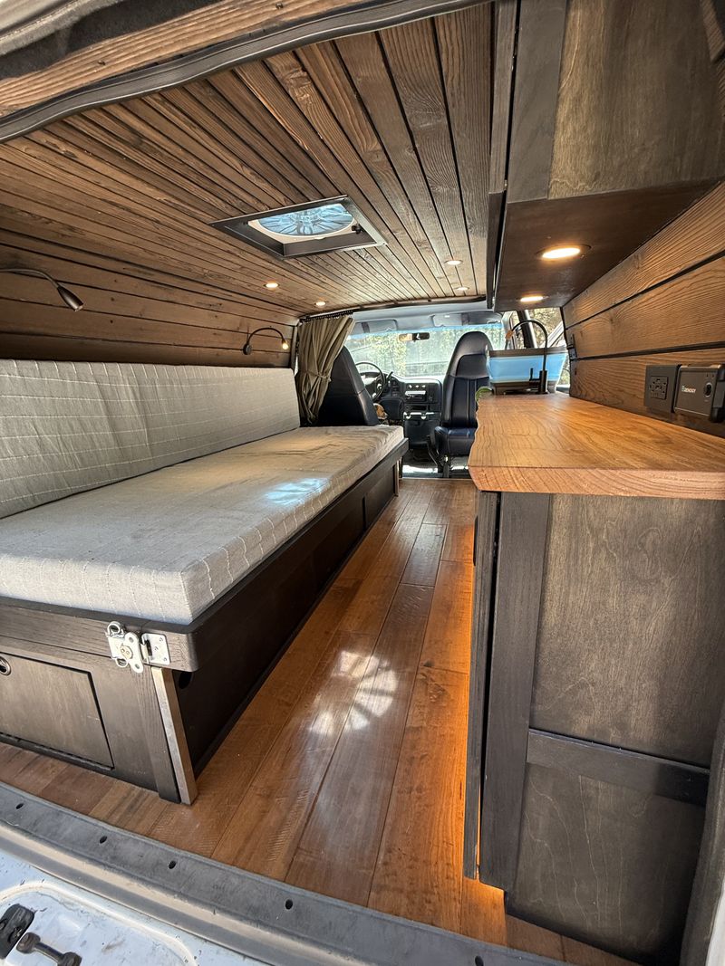 Picture 1/28 of a 1996 Chevy Astro stealthy camper for sale in Mammoth Lakes, California