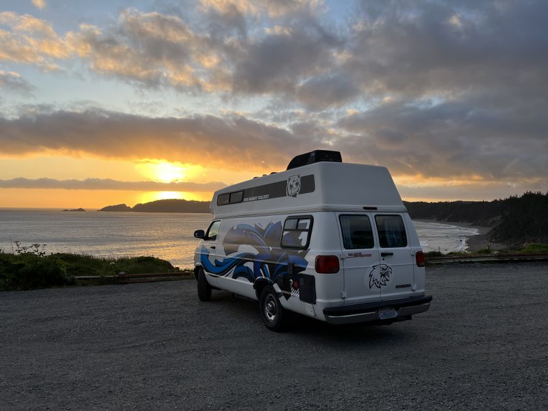 Picture 1/12 of a 2000 Dodge CamperVan fully equipped for sale in Seattle, Washington