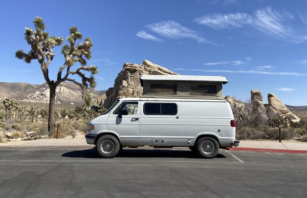 Camper Van For Sale: Marshmallow the 1996 Dodge RAM Sportsmobile
