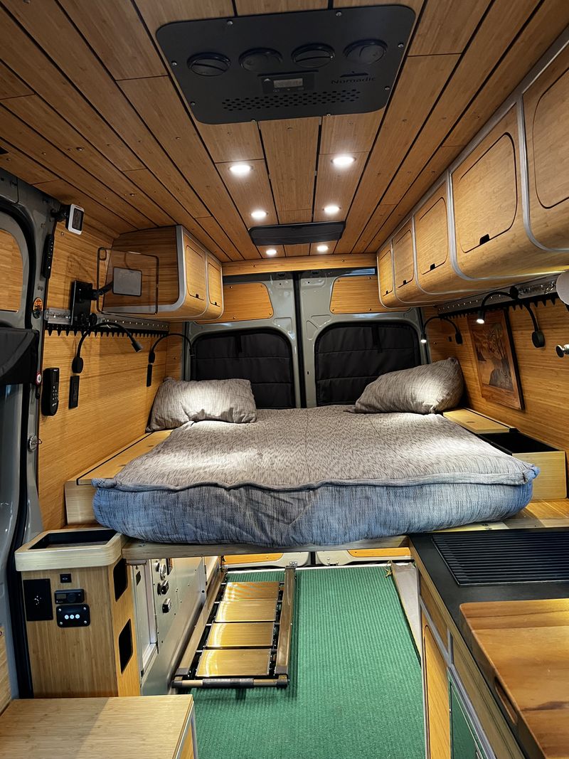 Picture 1/19 of a 2021 Mercedes Sprinter 2500 144 ExtWnty Hitop Cstm Cmpr Van for sale in Austin, Texas