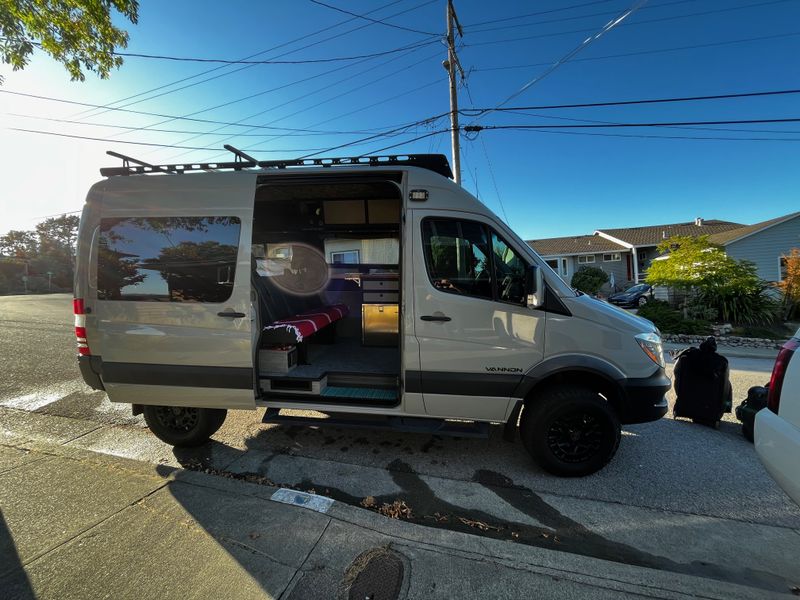 Camper Van For Sale: 2017 Mercedes Sprinter 2500 4x4 — Off-Grid Camper