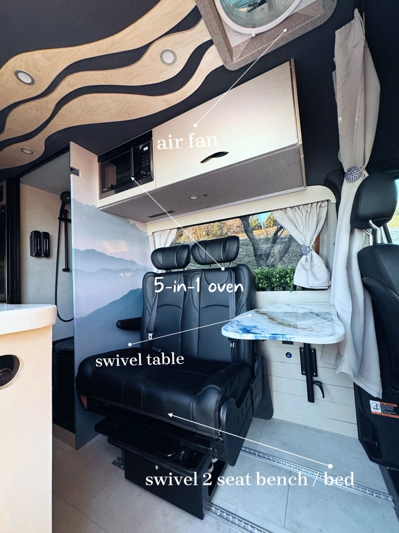 Picture 3/16 of a 2023 Mercedes Sprinter AWD 170 Unique Design for sale in Running Springs, California