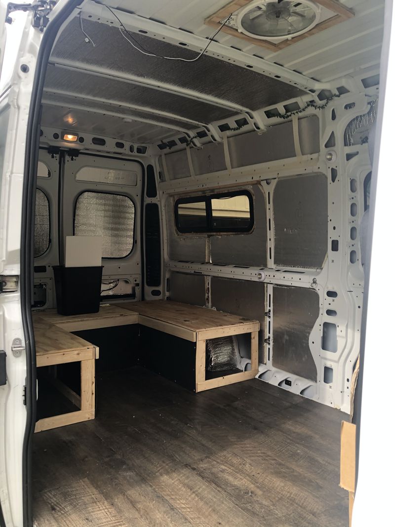 Picture 6/11 of a Ram Promaster 2500 high roof ‘159 camper van for sale in Dallas, Texas