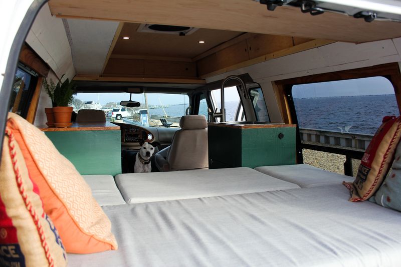 Picture 2/15 of a 2001 Ford E150 Conversion Van Converted into Boondocker for sale in Toms River, New Jersey