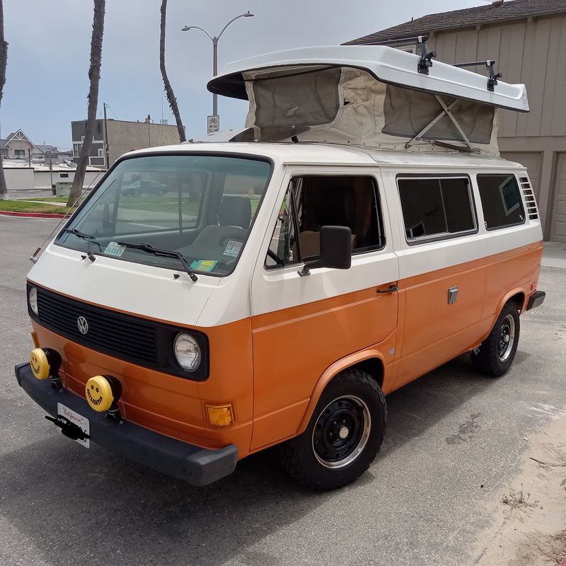 Picture 1/19 of a 1981 VW Vanagon Camper Van Conversion for sale in Huntington Beach, California
