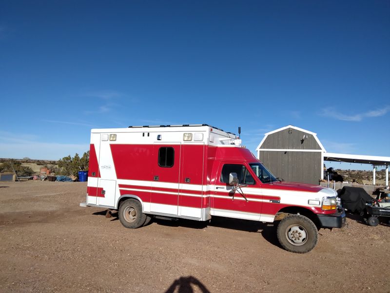 Picture 1/38 of a 1997 F350 XLT Ambulance 4x4 for sale in Crawford, Colorado