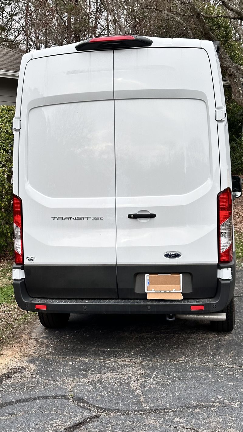 Picture 3/11 of a 2023 Ford Transit 250 High Top 148"  for sale in Chapel Hill, North Carolina