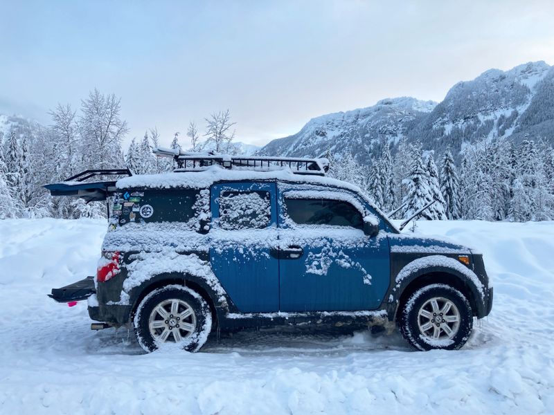 Picture 3/33 of a Lifted Honda Element Micro Camper for sale in Seattle, Washington