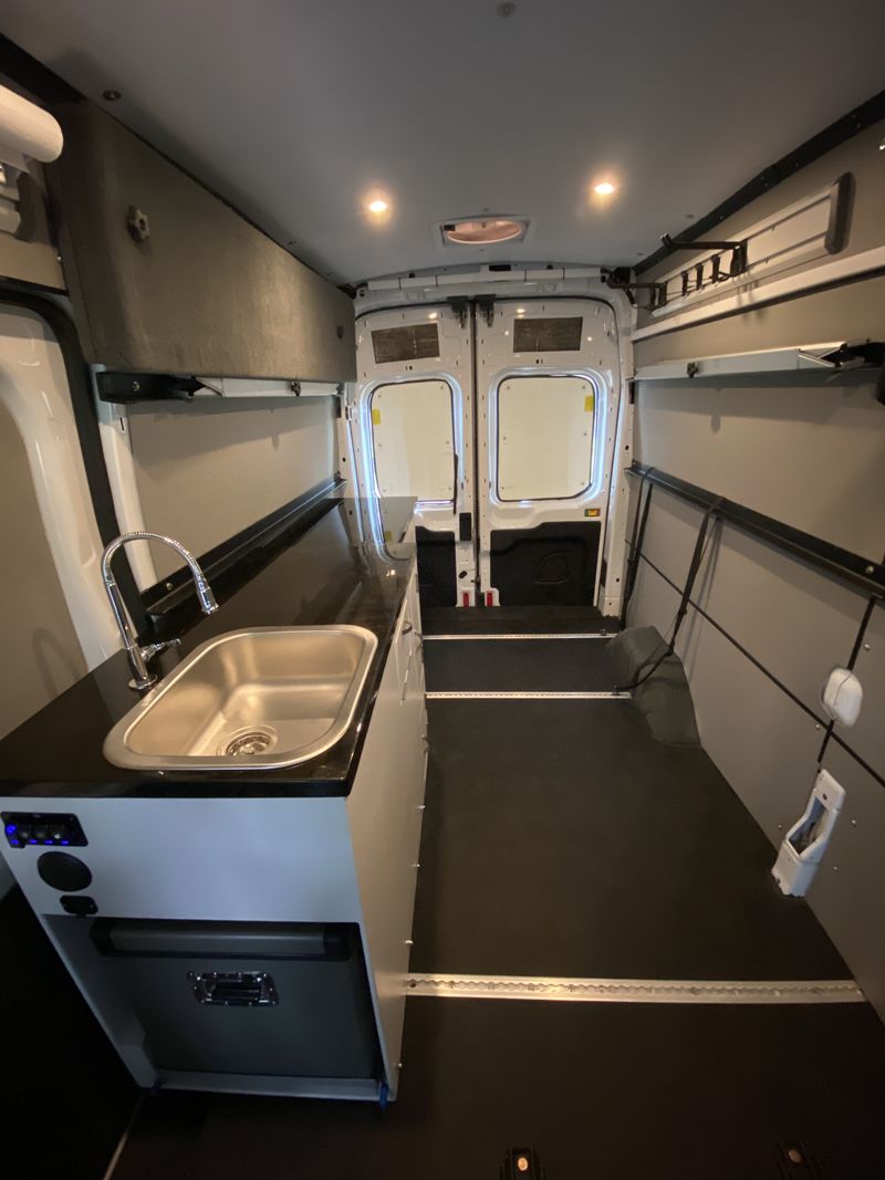 Picture 5/45 of a 2019 Ford Transit 250 High | Dirt Bike Camper Van Queen bed for sale in San Diego, California