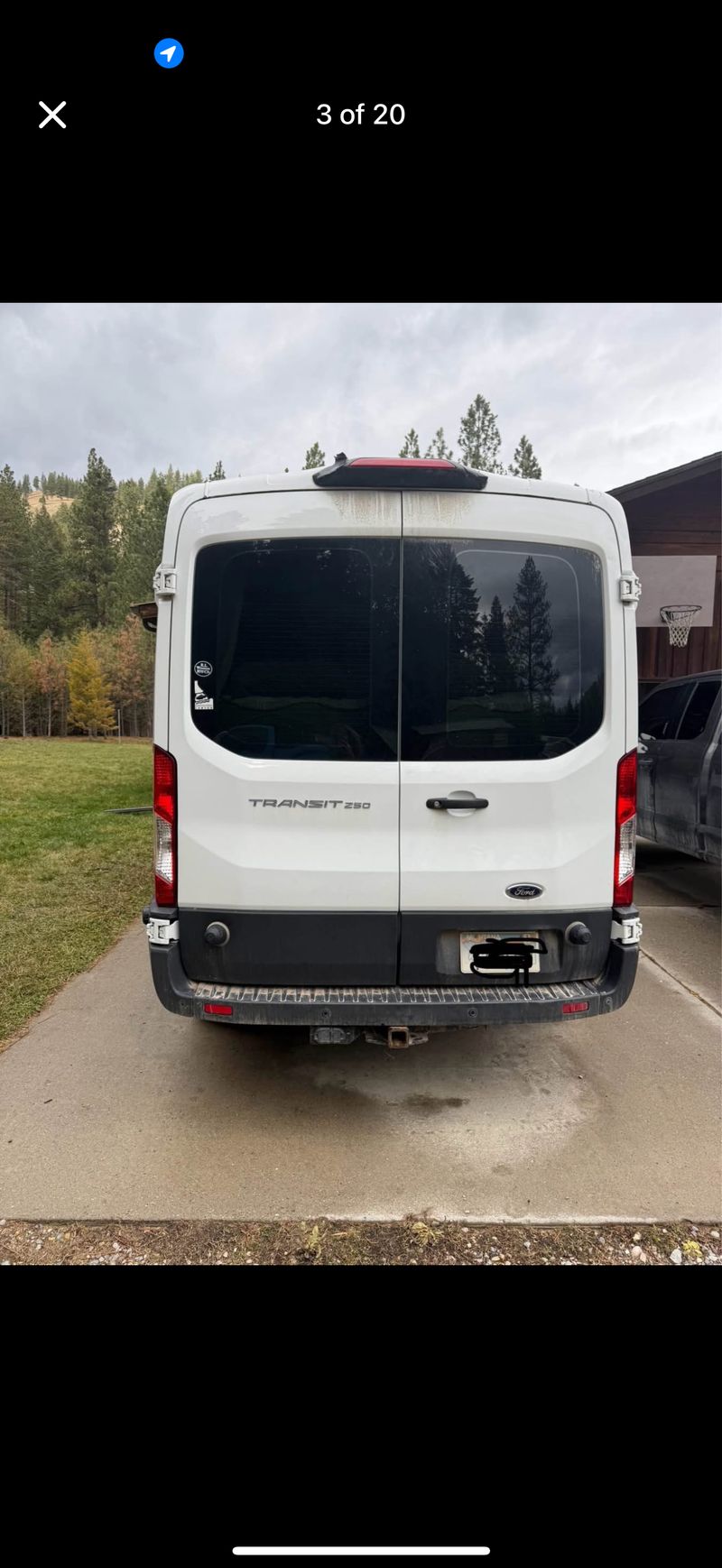 Picture 5/18 of a 2018 Ford transit 250 campervan for sale in Lolo, Montana