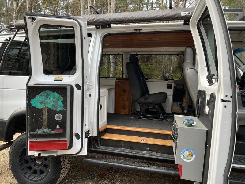 Picture 5/19 of a Ford E350 4x4 camper van  for sale in Kittery Point, Maine