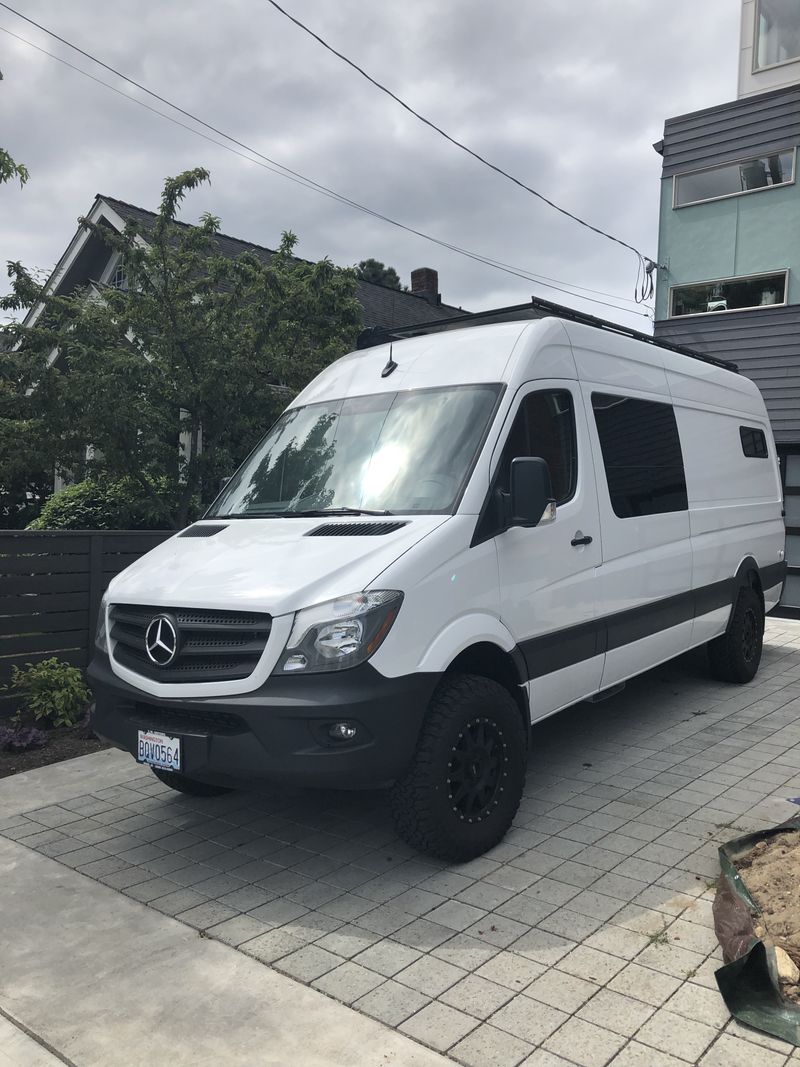 Picture 1/12 of a 2018 Mercedes Sprinter 4x4 + ZenVanz camper build for sale in Bozeman, Montana