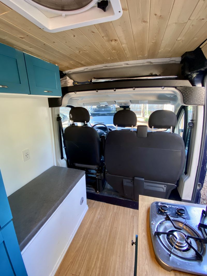 Picture 4/13 of a Charming Off-The-Grid 2014 Promaster 2500 High-Top for sale in Salem, Oregon