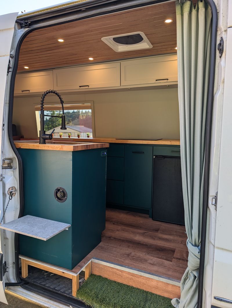 Picture 2/16 of a Converted 2015 Mercedes Benz Sprinter 2500 170" high roof for sale in Bellingham, Washington