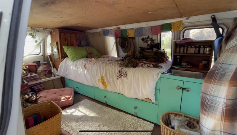 Picture 1/13 of a 1983 chevy g20 diesel camper van  for sale in Pleasanton, California