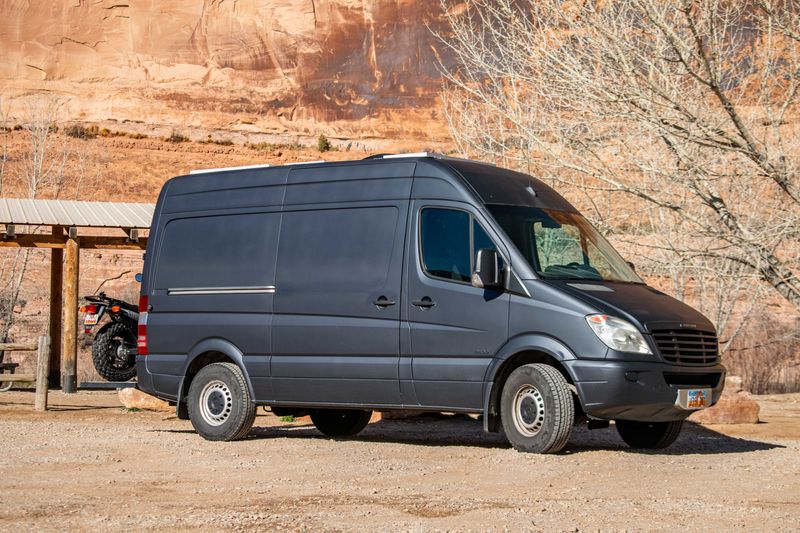Picture 2/22 of a Sprinter Van w/  TW200 Motorcycle, Bed Lift, A/C  for sale in Moab, Utah
