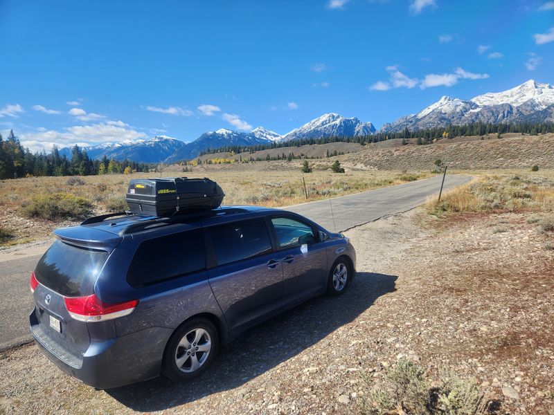 Picture 2/13 of a Adventure-ready mini van w/ accessories (PRICE REDUCED!) for sale in Burlington, Vermont